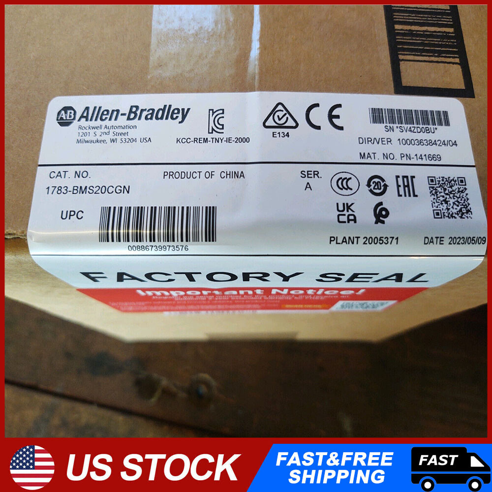NEW PLC 1783-BMS20CGN /A Stratix 5700 Managed EtherNet Switch AB 1783BMS20CGN