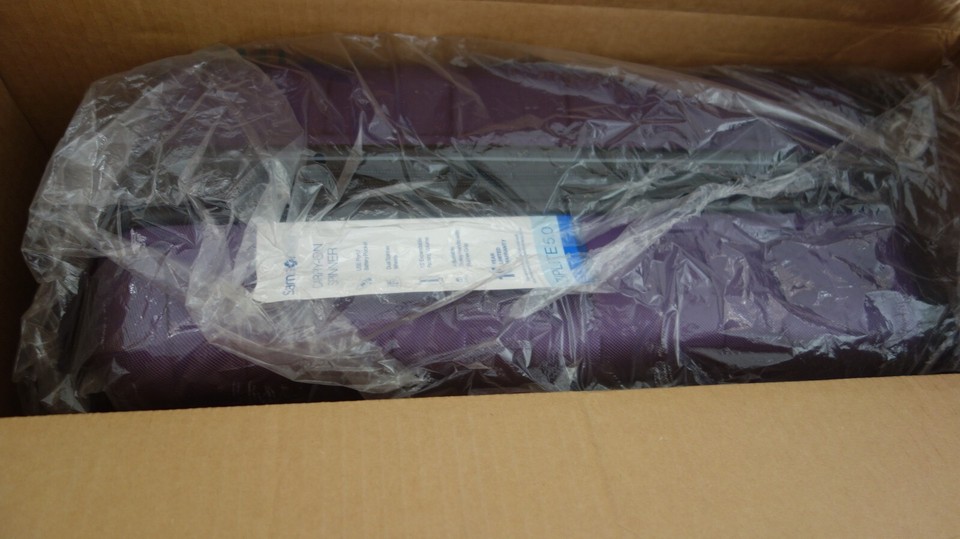 Samsonite Ziplite 5 Hardside Carry on Luggage Spinner Purple 20" S279