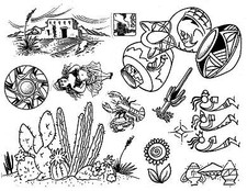 Unmounted Rubber Stamp Plate, Unmounted/Uncut Pink Rubber Stamps