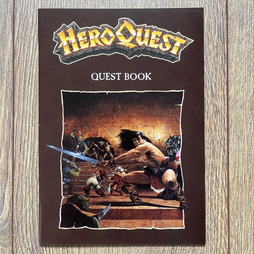 HeroQuest Quest Book Original RPG 1989 NEW RARE MB Games Workshop Hero Quest