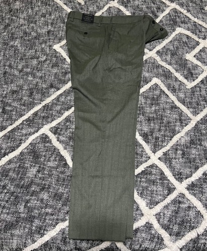 NWT Banana Republic Olive Green Men’s Suit Pants (36x30) - Picture 7 of 7