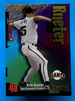 Kirk Rueter 1998 Skybox Circa Thunder #57 San Francisco Giants