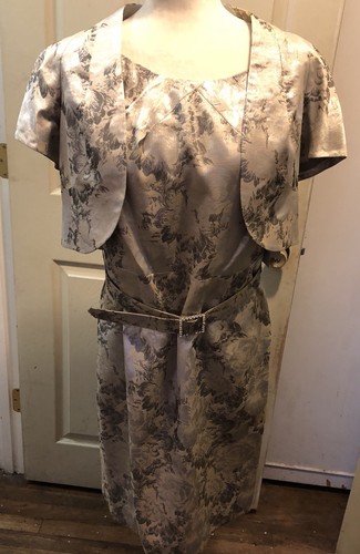 Albert Nipon Boutique Jacquard Dress 