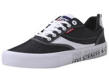 Levi's Men's Lance-LO-CHM-GRFX Sneakers Low Top Black