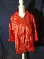 Chico's Zenergy Leona Jacket Size 3 Color:Scarlet Sun/Red New w/Tags 109