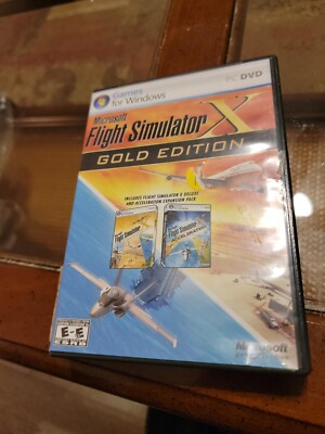 Microsoft Flight Simulator X: Gold Edition (PC: Windows, 2008)
