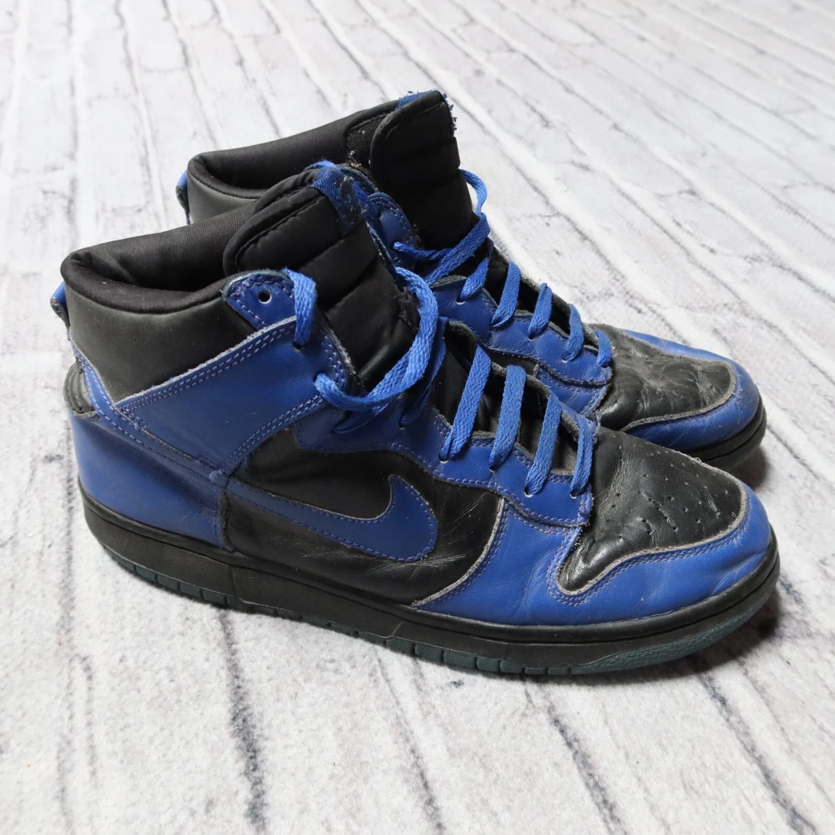 2000 Nike Dunk High Black/Royal sz m8.5 Nike Dunk High SE Camo Black Royal | DD3359-001 | Laced main image 4