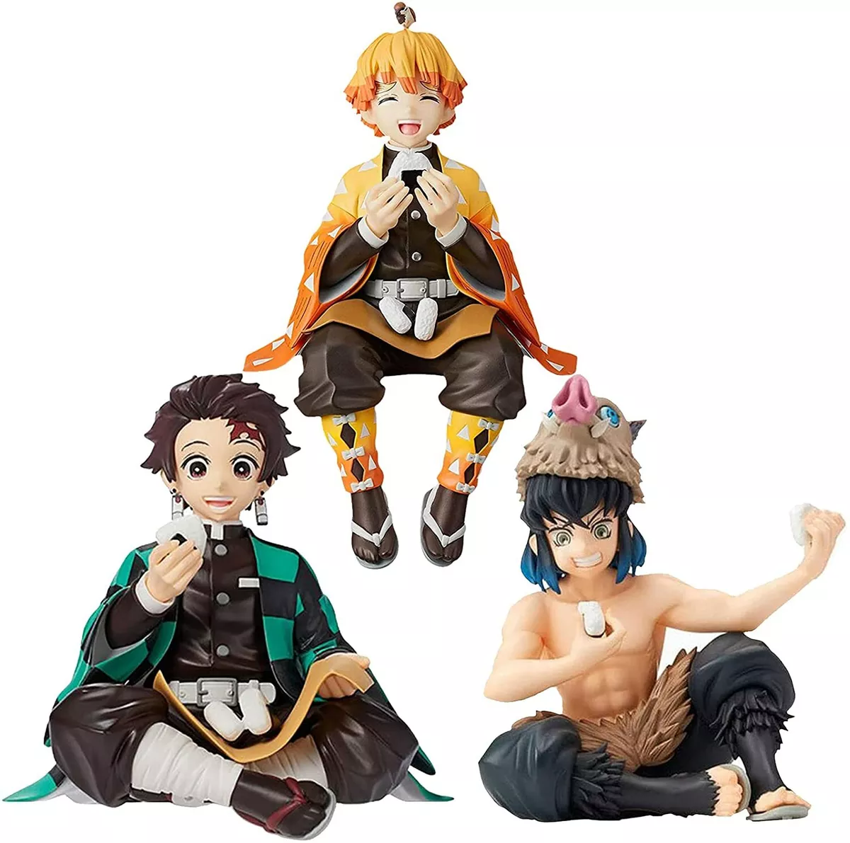 Demon Slayer: Kimetsu no Yaiba Eat Rice Balls PVC Figure With Box