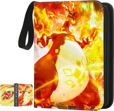 400 Card Pocket Binder with 4 Pocket Trading ...