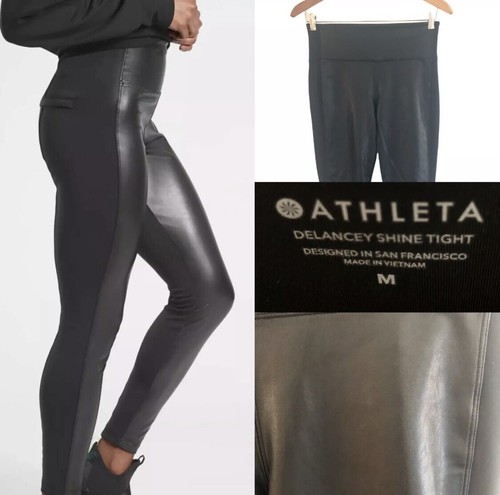 ATHLETA Delancey Gleam Tight Leggings M 