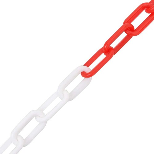 Absperrkette Rot und Weiß 100 m Ø4 mm Kunststoff - Bild 2 von 2