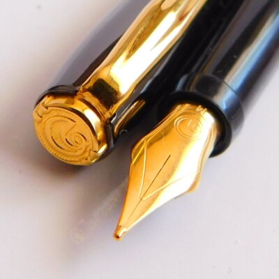 ELYSEE 70 line Dynamic Laque Gray Valvet GT Fountain pen Germany