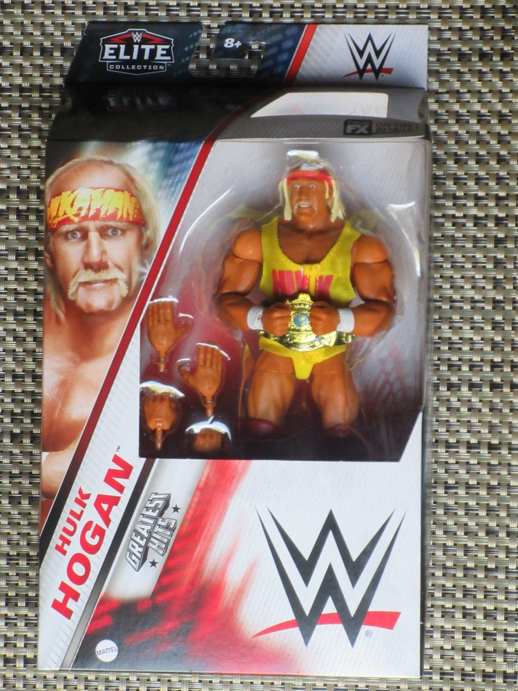 WWE Hulk Hogan action figure Elite Collection Greatest Hits MIB