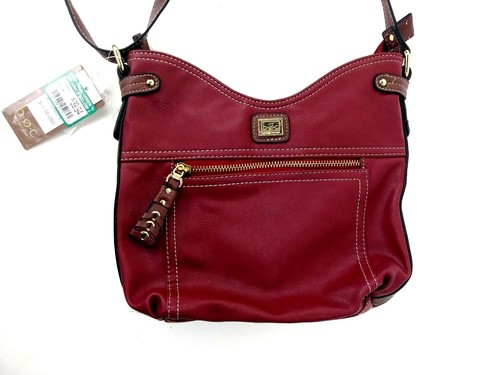 B.O.C Born Concepts Shoulder Crossbody Purse Red Adjustable Strap - Picture 5 of 12