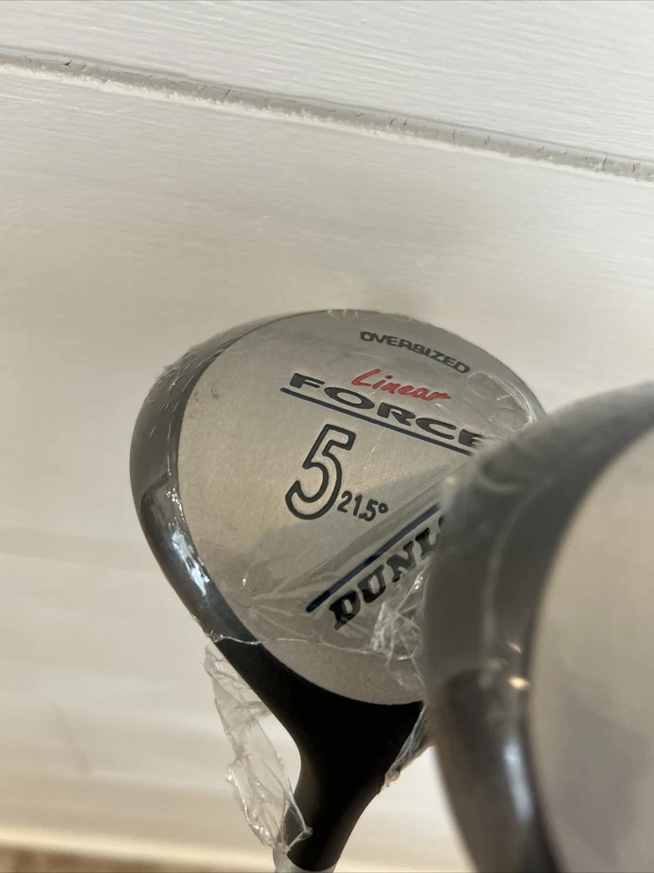 Dunlop Linear Force Gran Tamaño 3-Madera 15.5 Y 5 21.5 Derecha - Nuevo - Todavía en Plástico Foto 4 de 4