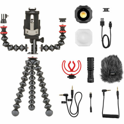 JOBY GorillaPod Mobile Vlogging Kit **OPEN BOX**