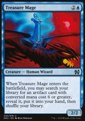 Treasure Mage ~ Duel Decks [ EX ] [ Magic MTG ]