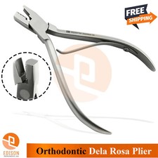 Dental Dela Rosa Plier Arch Contouring Hollow Chop Plier Wire Bending Alicate