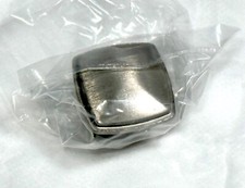 PACK of 25 Satin Nickel Kitchen Cabinet Square Knobs Pulls 31MM 1 -1/4" 1" Tall