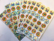 168 100 Days School Reward Stickers Party Favor Teacher Supply