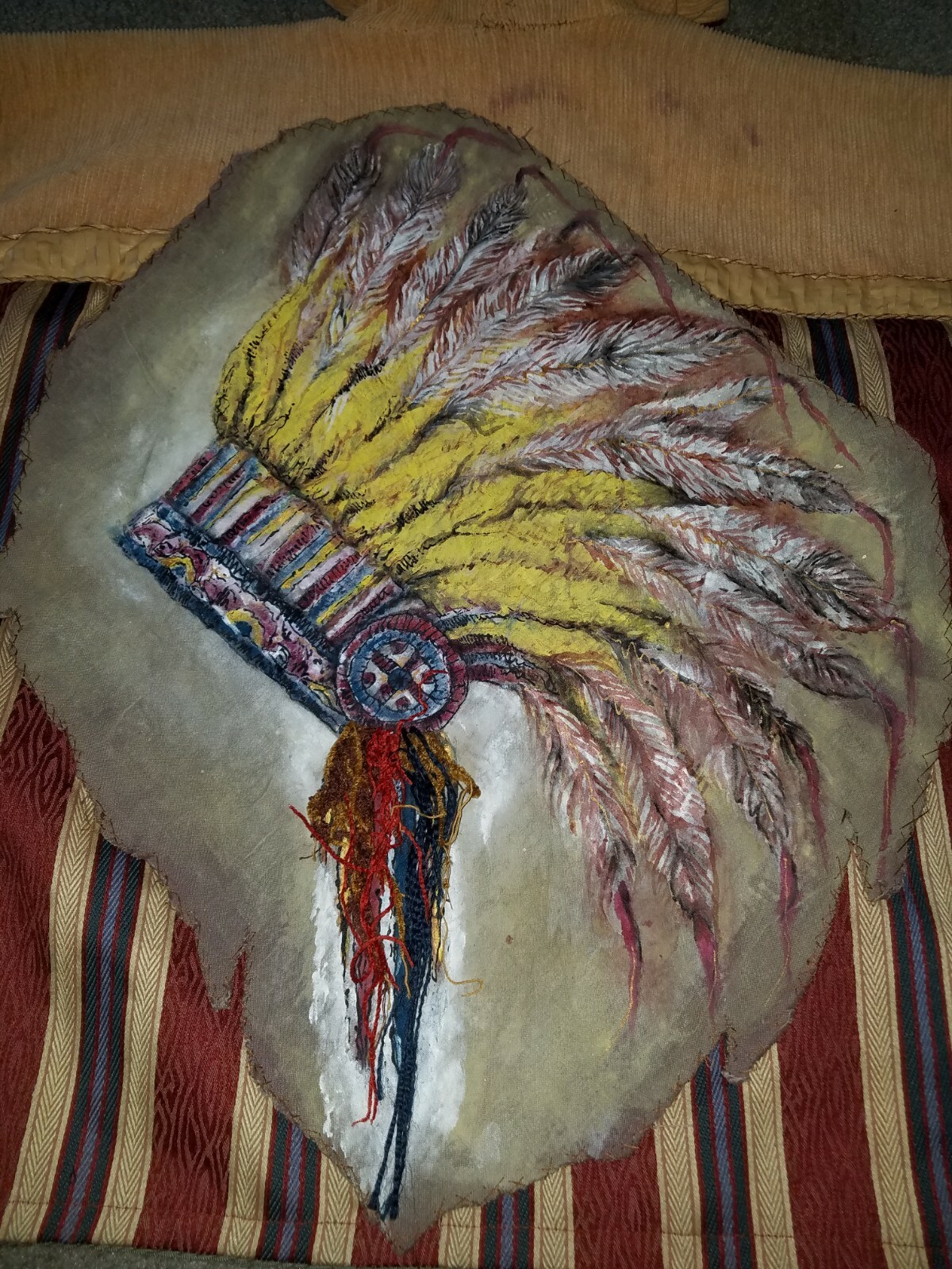 Custom Pullover Hooded Jacket Unknown Artist Pain… - image 2