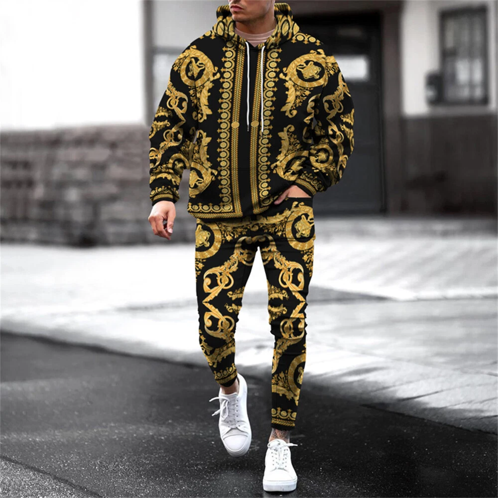 Men's 2 Pieces Tracksuits Running Jogging Sports Suits Athletic Sweatsuit