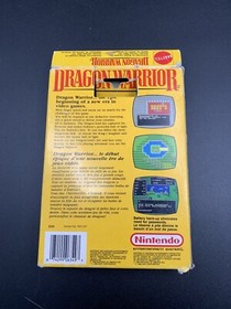Dragon Warrior (Nintendo NES) CB Box And Game