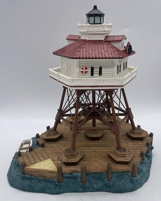 Harbour Lights Lighthouse - Drum Point Maryland #180 W/ Box COA 1996