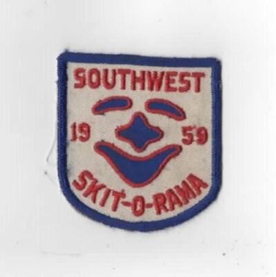 1959 Skit-O-Rama Southwest RBL Bdr. ( GLUE ON BACK) [CHI-111]