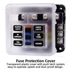 23PC 6 Way Blade Fuse Box Block Holder Indicator LED Light 12V/32V Car Marine AU