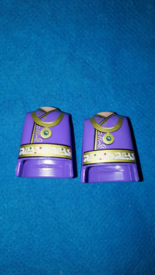 Playmobil Ägypter 2 x Oberkörper Bauchbinde Amulett Kette Set top