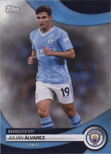 2022-23 Topps Superstars Julian Alvarez Rookie Card RC Manchester