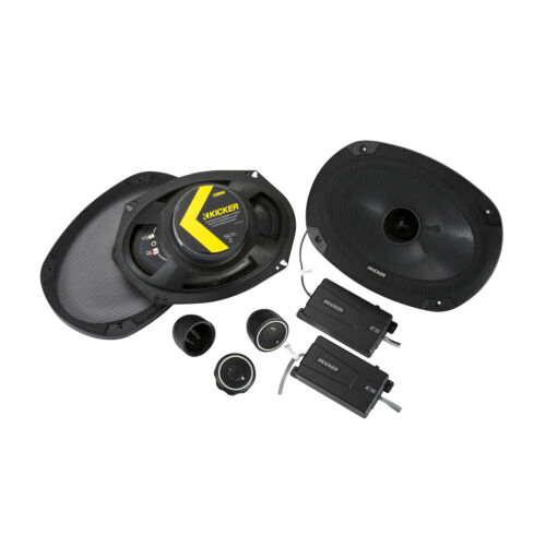 Kicker Car Audio Component Speaker System CS 6 x 9 in. Black 150W Oval Tweeters - Picture 1 of 1