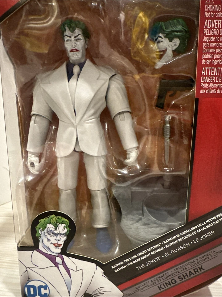 DC COMICS MULTIVERSE THE JOKER BATMAN 6" FIGURE KING SHARK BAF NEW MATTEL Foto 2 de 4