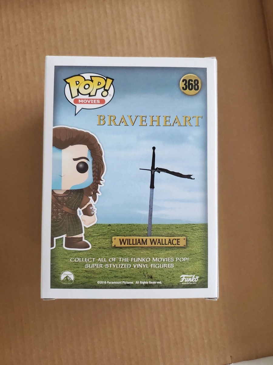 Funko Pop Movies William Wallace Braveheart 368 FYE Blood Splatter