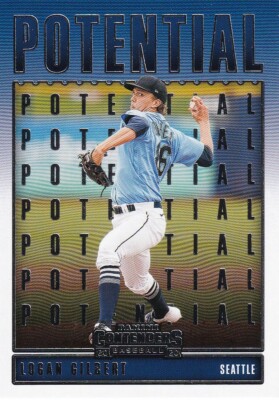 2020 CONTENDERS POTENTIAL RC LOGAN GILBERT SEATTLE MARINERS ROOKIE - B5474