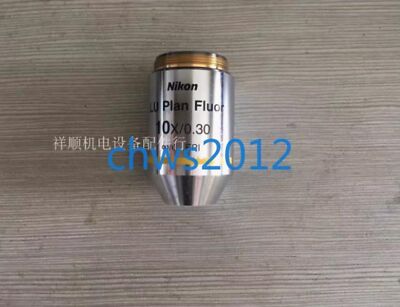 1 PCS NIKON LU Plan Fluor 10X/0.30 Microscope Objective tested OK