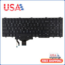 New Dell Precision 3540 3541 3550 3551 US Backlit Replacement Keyboard W/Pointer