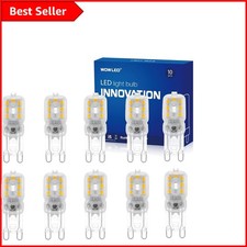Replace Halogen with 10 G9 LED Bulbs, 3W Warm White – Flicker-Free & Efficient