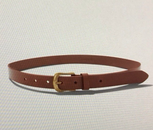 NEW NWT Frye Brown Leather Belt size L Brown 25mm Belt | The Frye Company main image 4