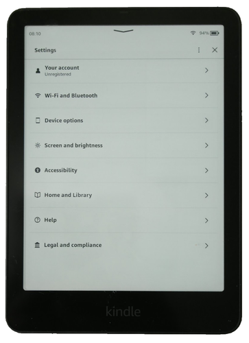 Amazon Kindle Paperwhite Signature Edition 12th Gen 32GB WiFi Black eReader