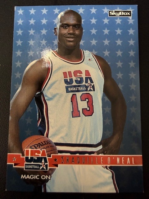1994 SkyBox USA #72 Shaquille O'Neal 282