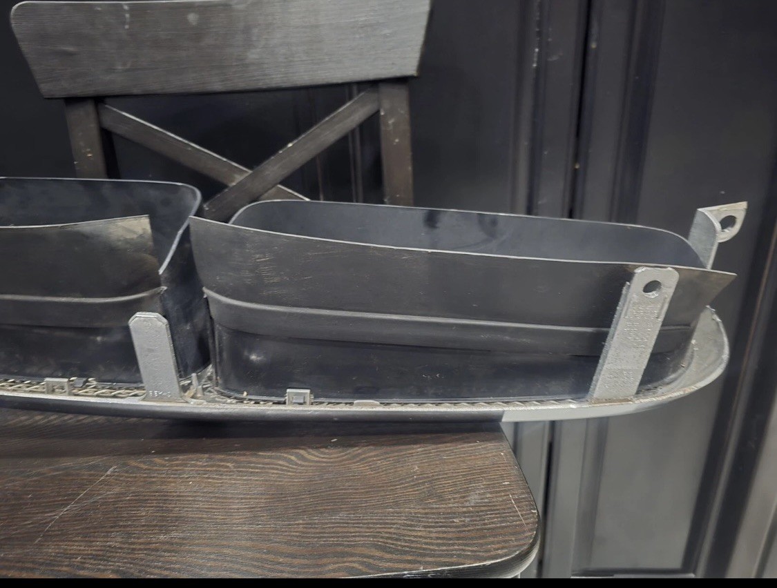 OEM 05 06 07 Jaguar XJR XJ8 XJ12 Vanden Plas Front Chrome Mesh Grill Grille  