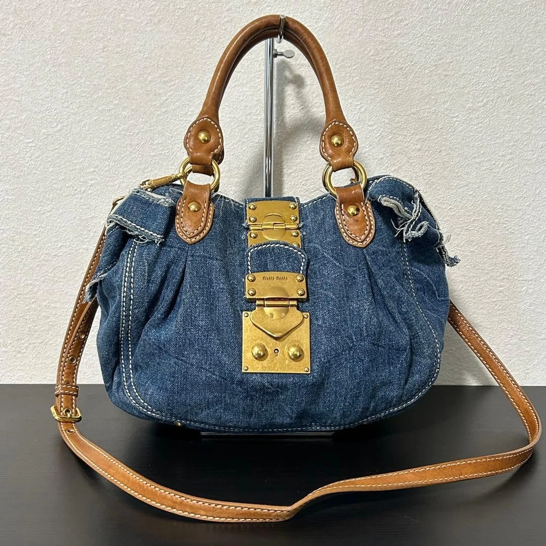 Miu Miu Bags & Women's Denim Exterior for sale | eBay