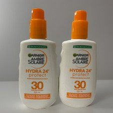 Image of 2 x GARNIER AMBRE SOLAIRE Hydra 24h Protect Spray SPF30 (200ml)