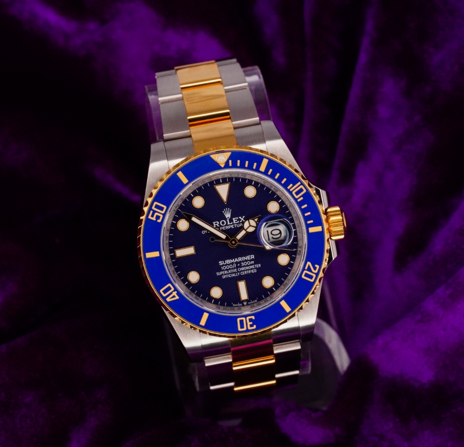 Rolex Submariner Date “Bluesy” – Ref. 126613LB–41mm Two-Tone–Excellent Condition