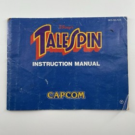 NINTENDO ENTERTAINMENT SYSTEM NES GAME DISNEY&rsquo;S TALESPIN COMPLETE BOXED 