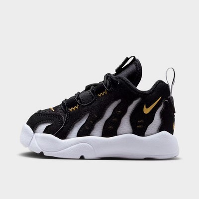 Kids' Toddler Nike Air DT Max 96 Low Black/Metallic Gold/White IR4715 001