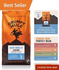Easy Does It Decaf Ground Coffee - Organic 227g with Rich Milk Chocolate Notes