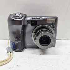 Olympus SP Series SP-320 7.1MP Digital Camera - Gray 3x Optical Zoom Tested